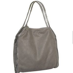 Stella McCartney Maxi Falabella Tote, Gray